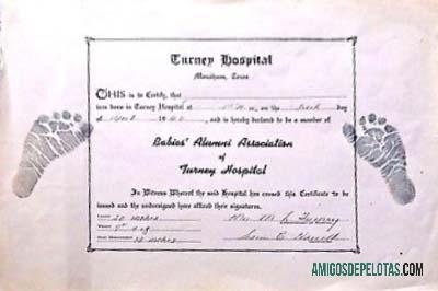 Certidão de nascimento do Hospital Carney de Massachusetts baixar para verificação